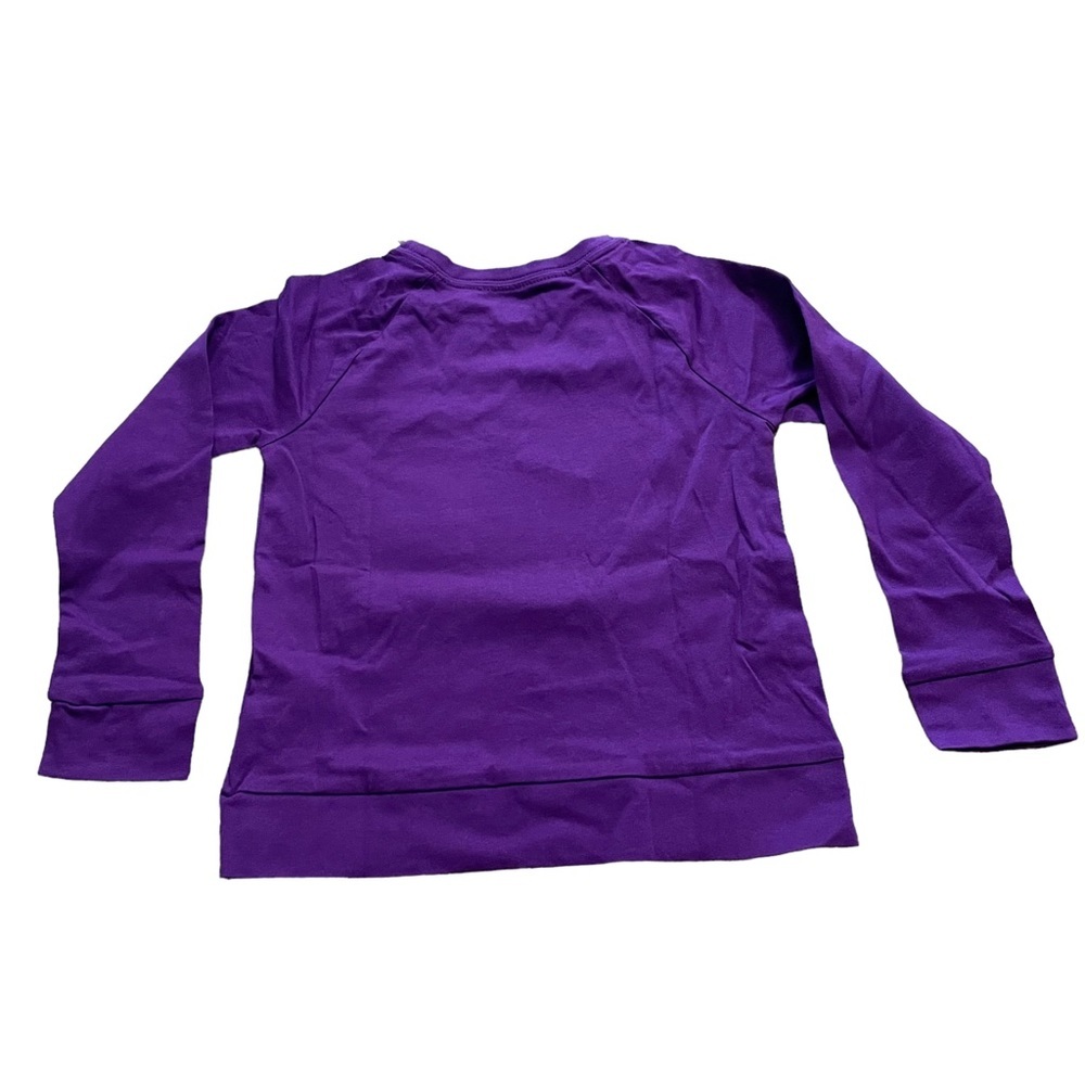Lands End Gold Scottie Dog Long Sleeve Shirt - Picture 3 of 5